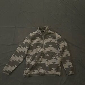 North Face 1/4-Zip Aztec Fleece Pullover